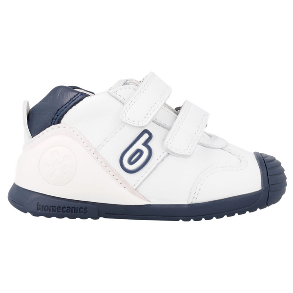 Zapato  Biomecanics Blanco-Azul para Bebe
