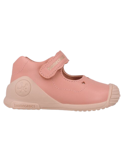 Zapato Biomecanics Mercedes Corazones Rosas para Niña