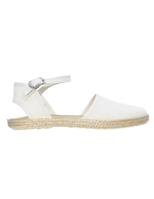 Zapato Pekis Valenciana Hebilla pique Cafés para Niña