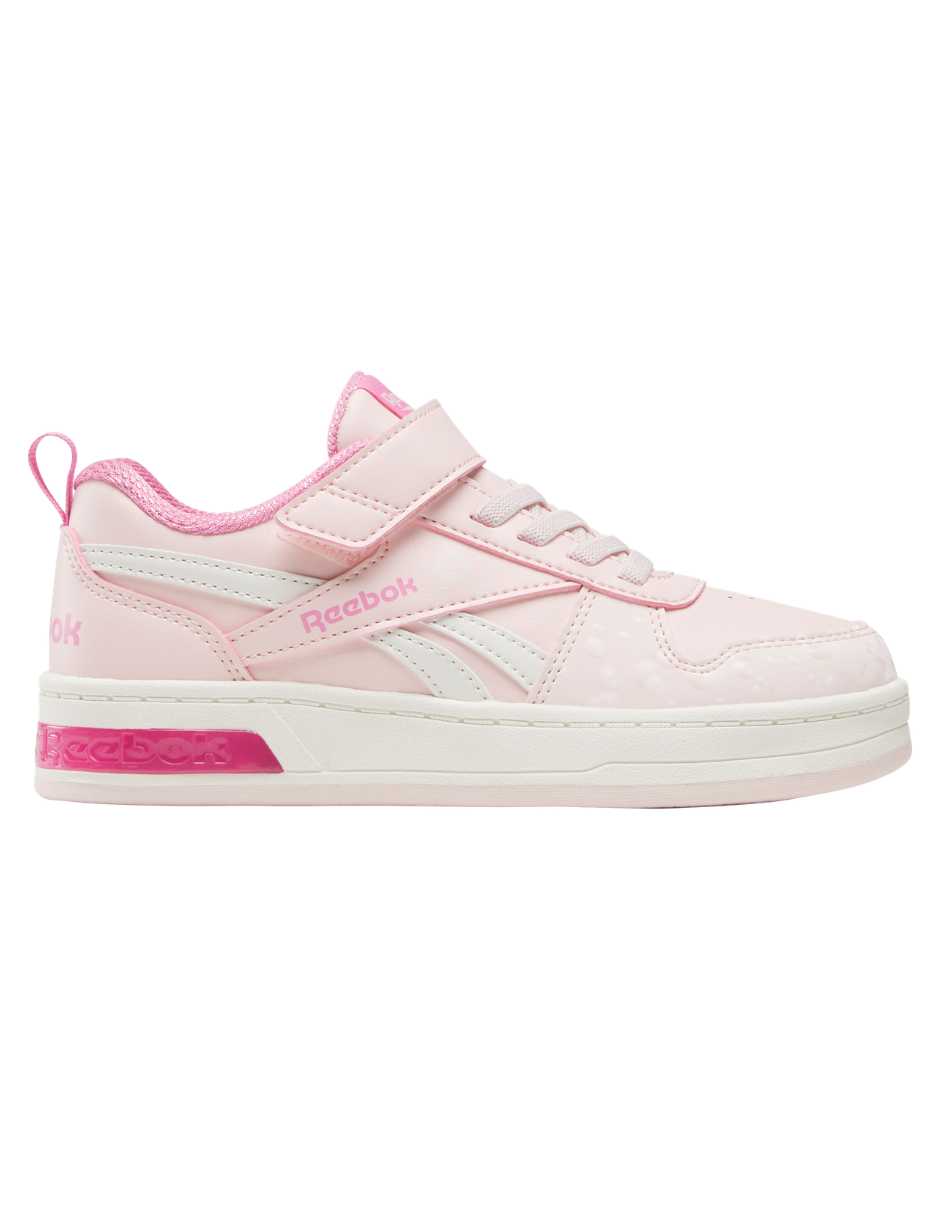 Tenis Reebok Royal Prime Step N' Flash Strap Rosas para Niña