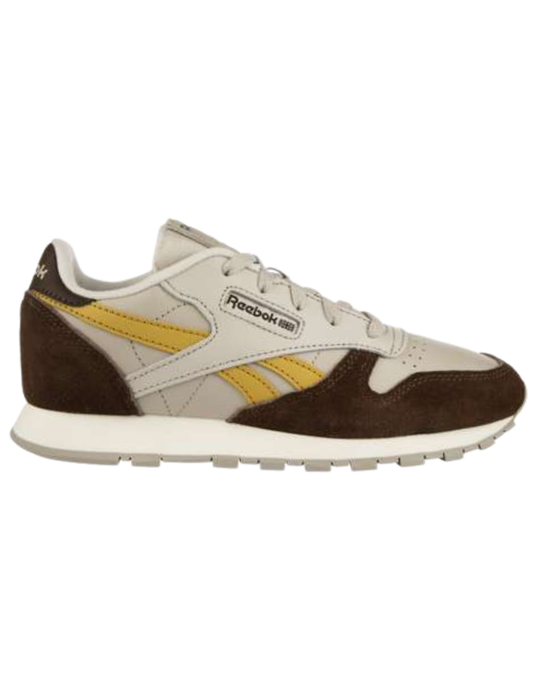 Tenis Reebok Classic Leather Cafes para Niño