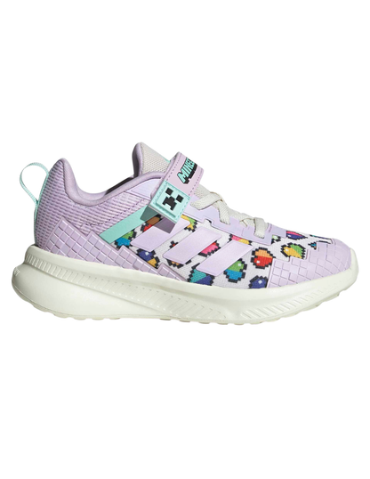TENIS ADIDAS MINECRAFT FORTARUN EL C LAVANDA PARA NIÑA