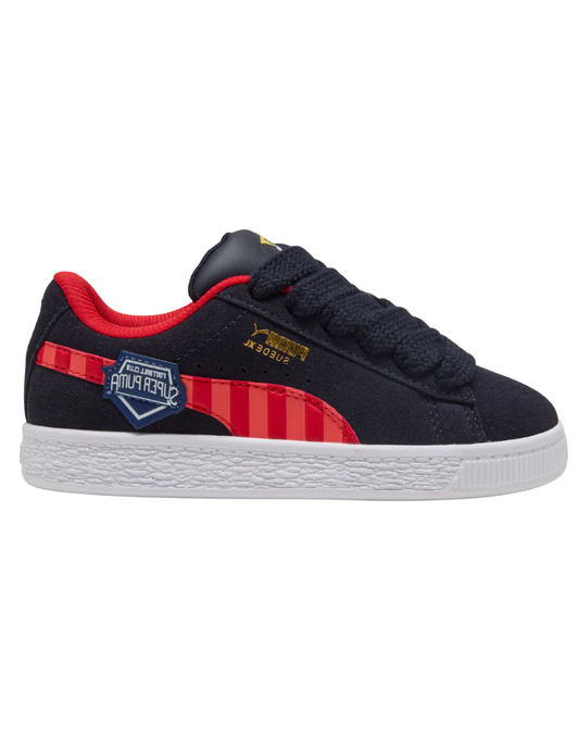 Tenis Puma Suede Xl Super Puma Ps Azul Marino para Niña