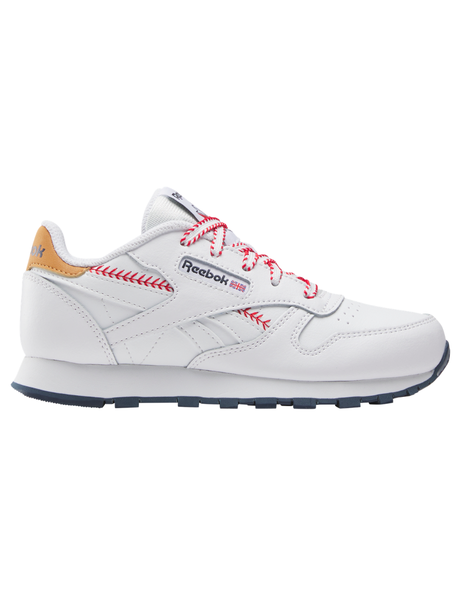 Tenis Reebok Classic Leather Blancos para Niño
