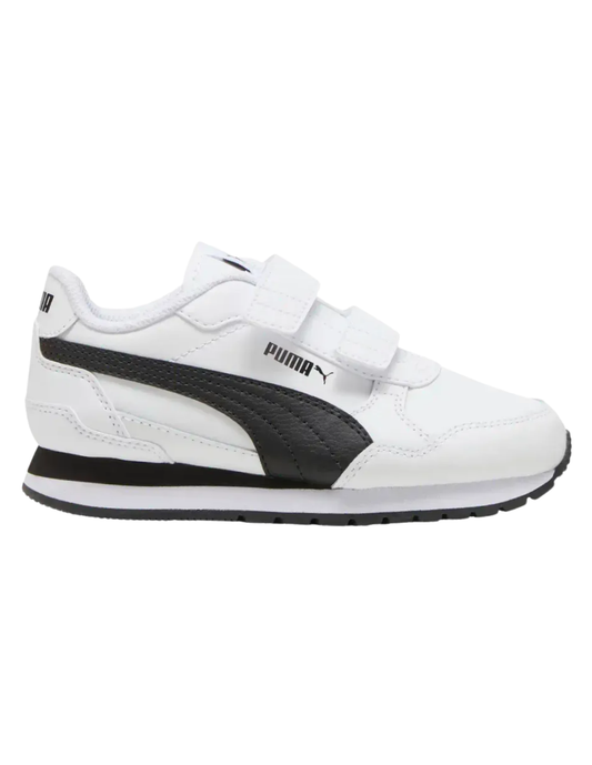 Tenis Puma ST Runner V4 L V PS Blancos para Niño