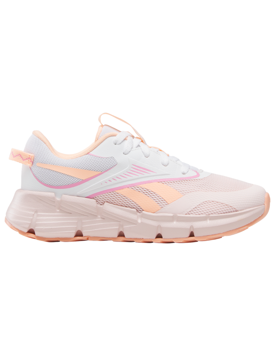 Tenis Reebok Zig Dynamica 6 Rosas para Niña