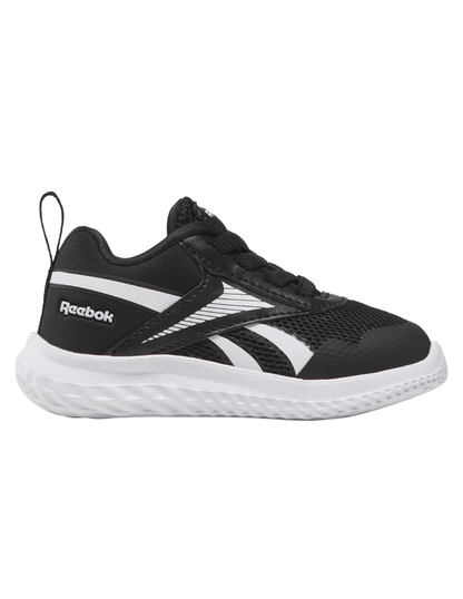 Tenis Reebok Rush Runner 5 Elastic Lace Negros para Niño