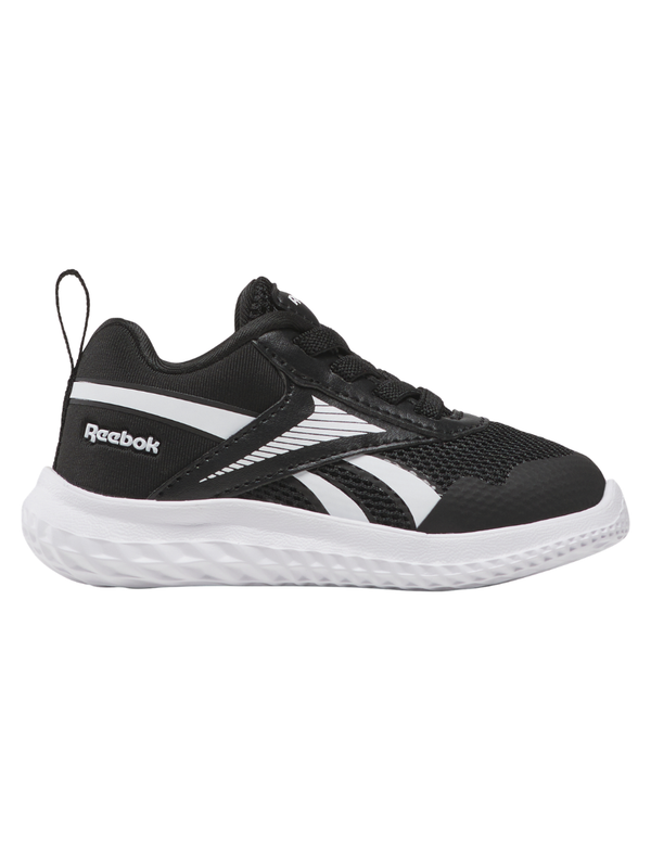 Tenis Reebok Rush Runner 5 Elastic Lace Negros para Niño