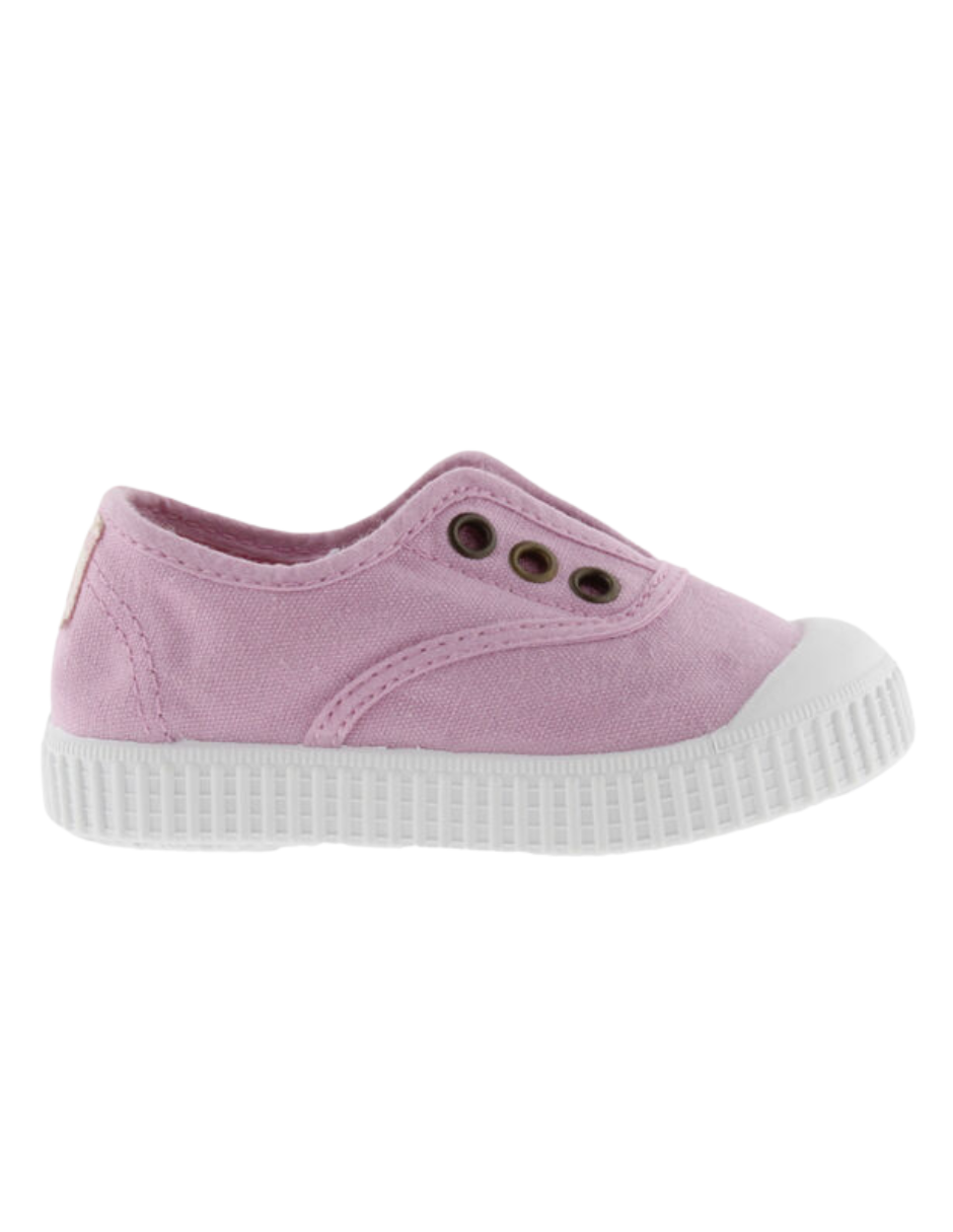 Zapato Victoria Petalos de Lona con Resorte para Niña