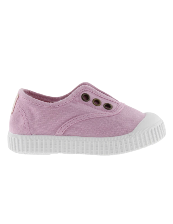 Zapato Victoria Petalos de Lona con Resorte para Niña