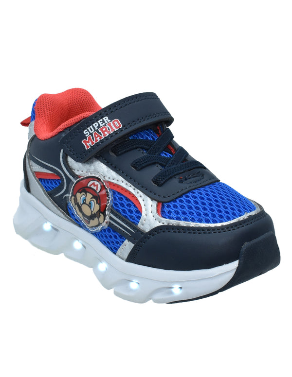 Tenis Georgie Boy de Mario con Luces Cara para Niño