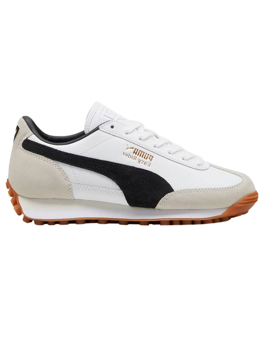 Tenis Puma Easy Rider Mix JR Blancos para Niña