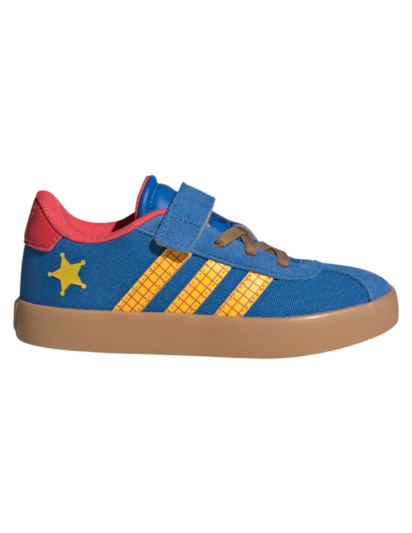 TENIS ADIDAS VL COURT WOODY EL C AZUL REY PARA NIÑO