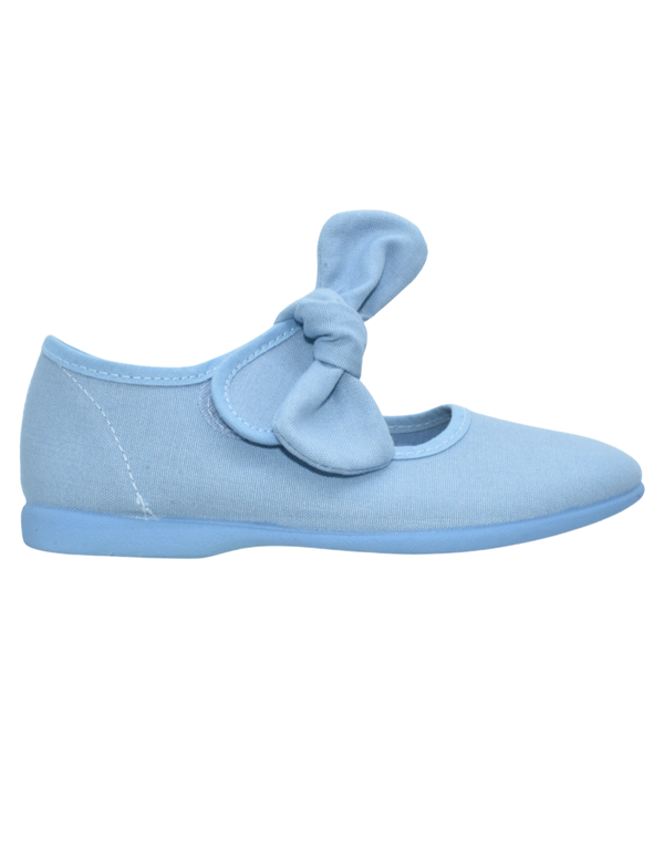 Merceditas Pekis Lazo pique Azules para Niña
