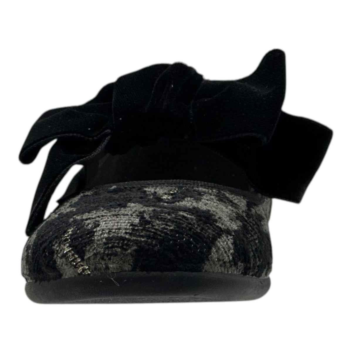 ZAPATO NIÑA VESTIR / MOÑO / TERCIOPELO