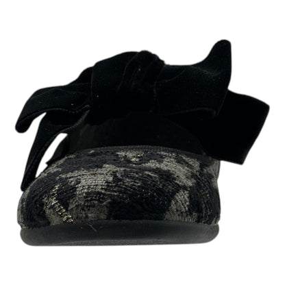 ZAPATO NIÑA VESTIR / MOÑO / TERCIOPELO
