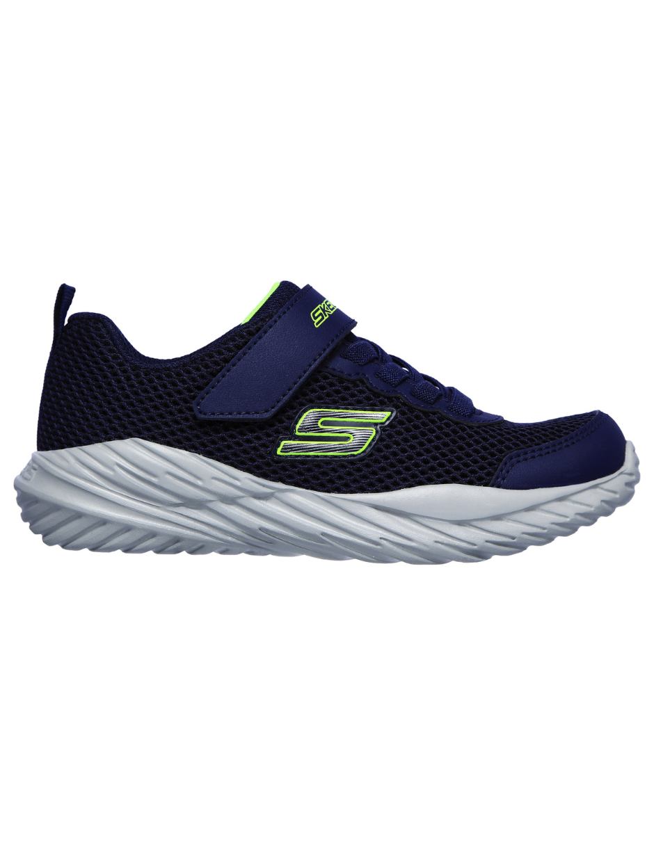 Tenis Skechers Nitro Sprint Krodon Azul Marino para Niño
