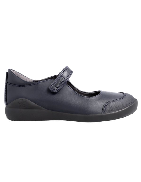 Zapato Escolar Biomecanics Azul Marino Con Puntera Para Niña