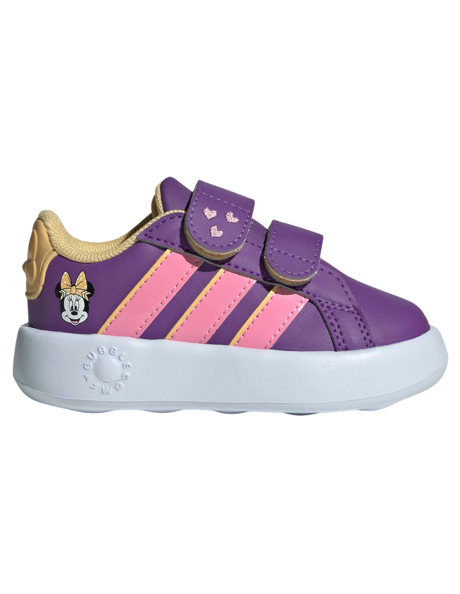 Tenis Adidas Grand Court Minnie CF I Morados para Niña