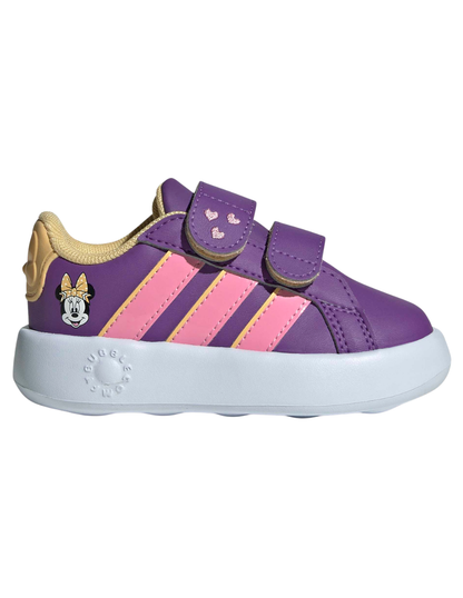 Tenis Adidas Grand Court Minnie CF I Morados para Niña