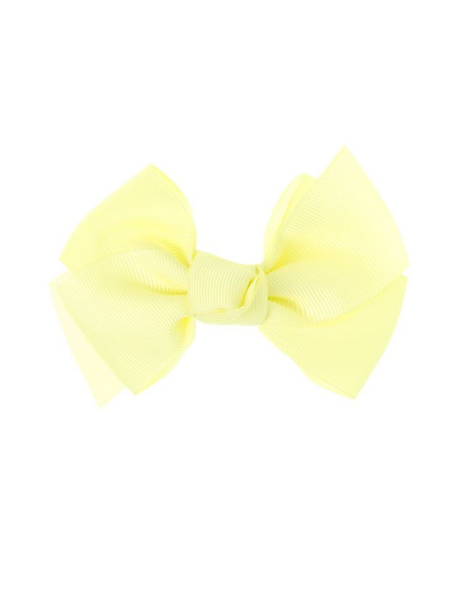Moño Siena Grosgrain  Amarillos