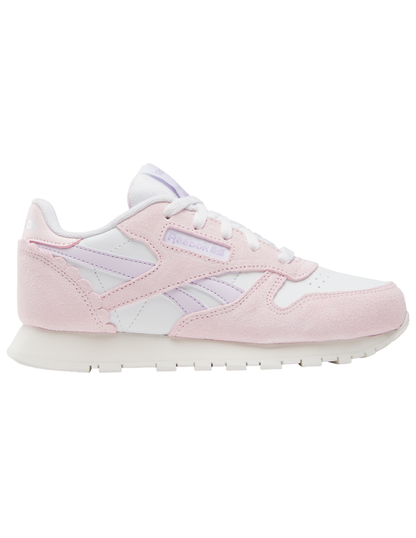 Tenis Reebok Classic Leather Rosas para Niña
