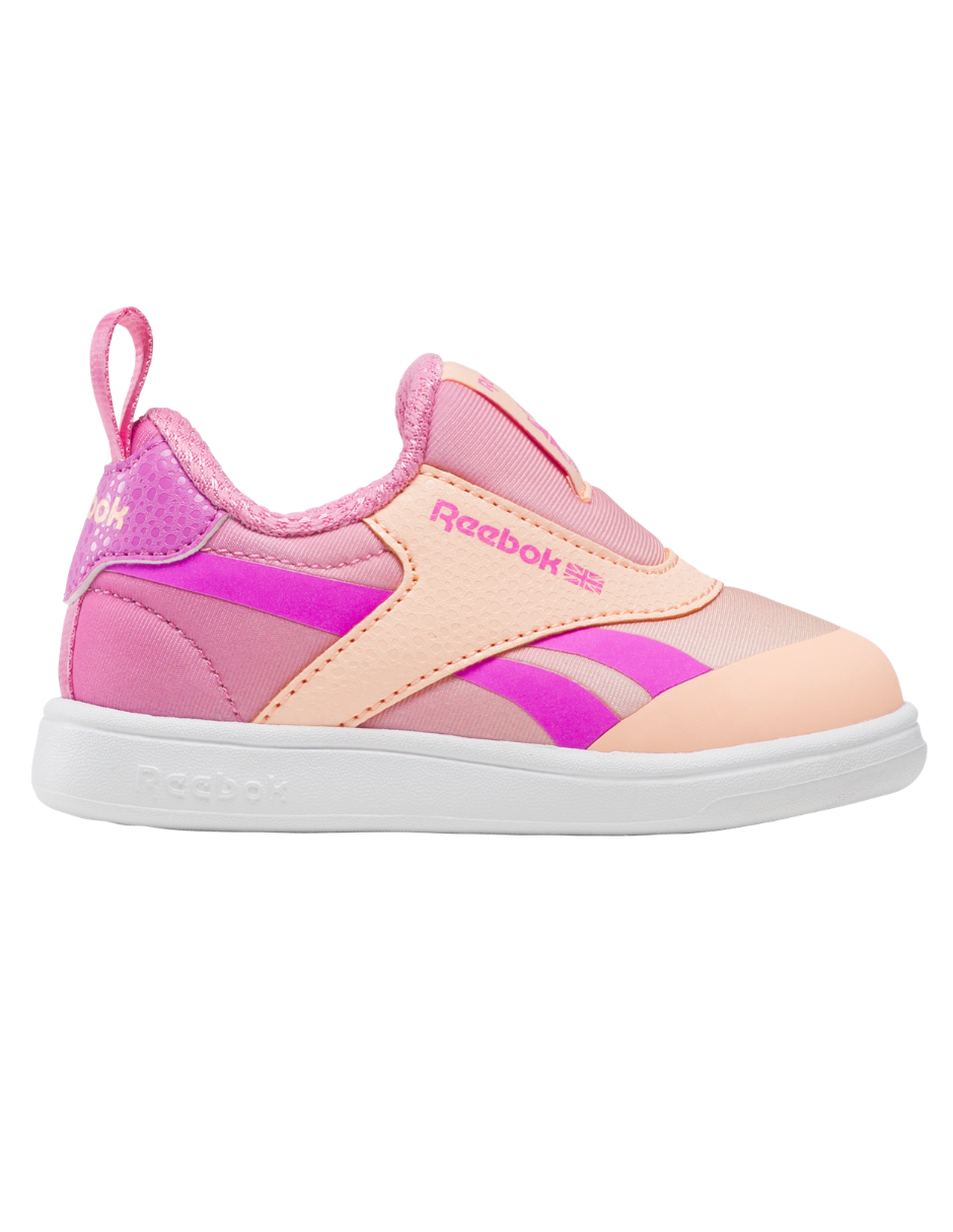 Tenis Reebok Club C Revenge Slip-on Rosas para Niña