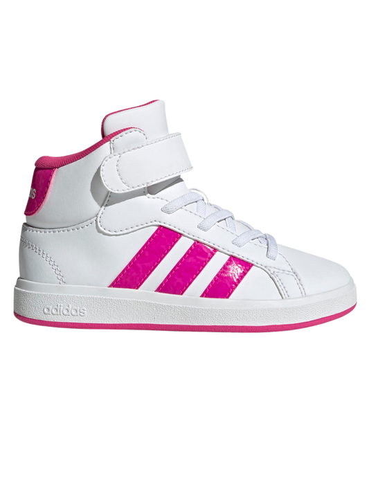 Tenis Adidas Grand Court Mid K para Niña