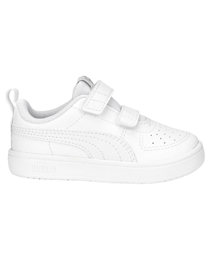 Tenis Puma Rickie V Inf Blancos para Niños(Unisex)