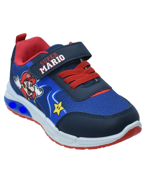 Tenis Georgie Boy de Mario con Luces para Niño