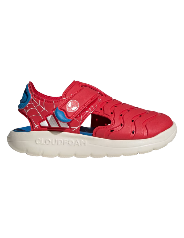 TENIS ADIDAS WATER SANDAL SPIDER MAN C ROJOS PARA NIÑO