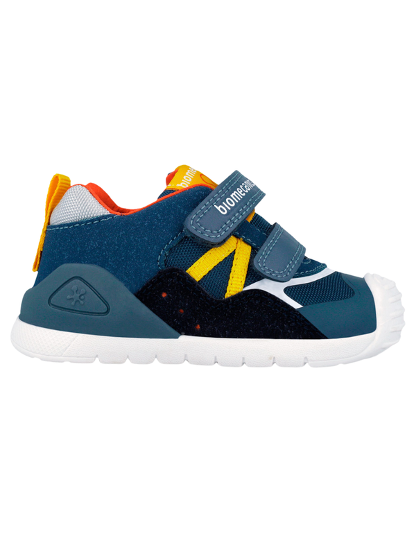 Zapato Biomecanics Petrol con Dos Velcros V para Bebé