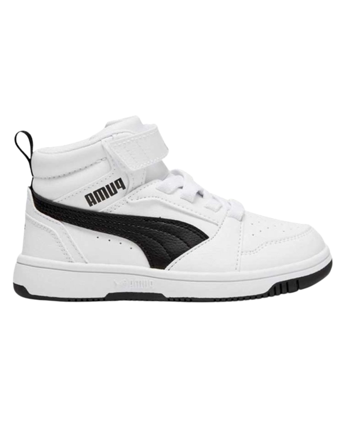 Tenis Puma Rebound V6 Mid Ac+ Ps Blancos Para Niño