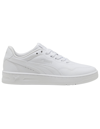 Tenis Puma Court Lally JR Blancos para Niños(Unisex)