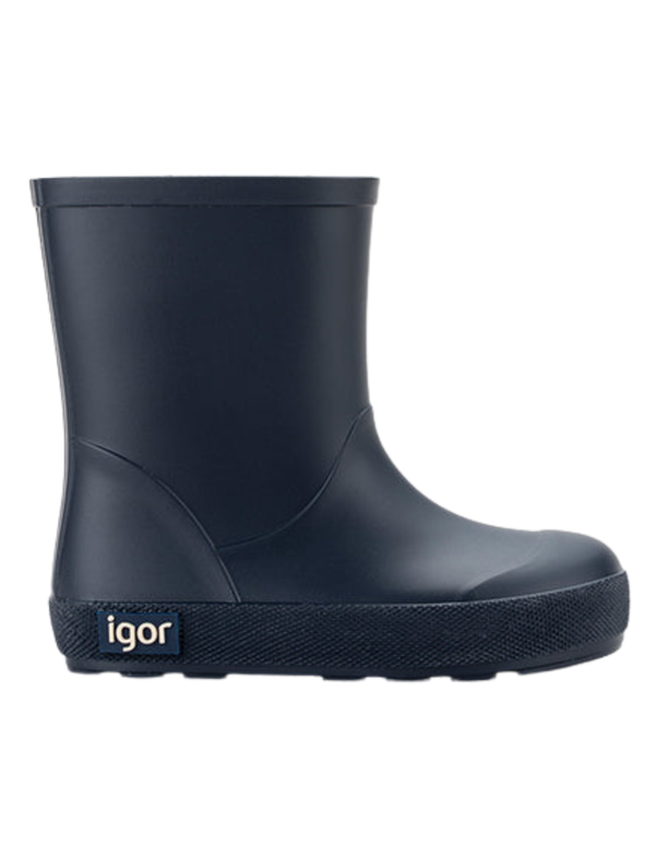 Bota Baja De Lluvia Igor Azul Marino Para Niño