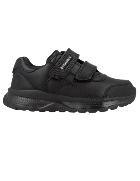 Tenis Escolar Biomecanics Negro Con Puntera para Niño
