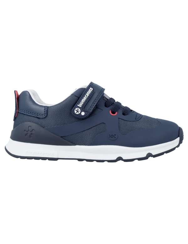 Zapato Deportivo Biomecanics Ocean con Velcro/Resorte para Niño