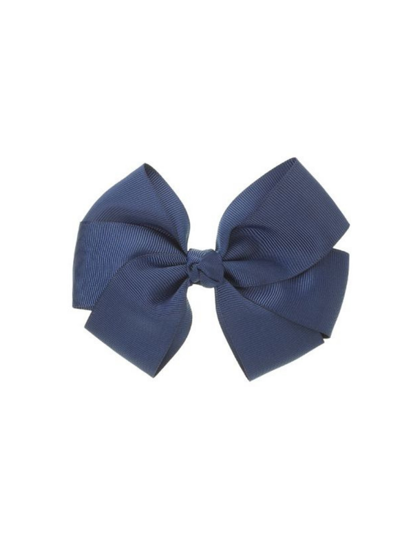 Moño Siena Grande Grosgrain  Azules