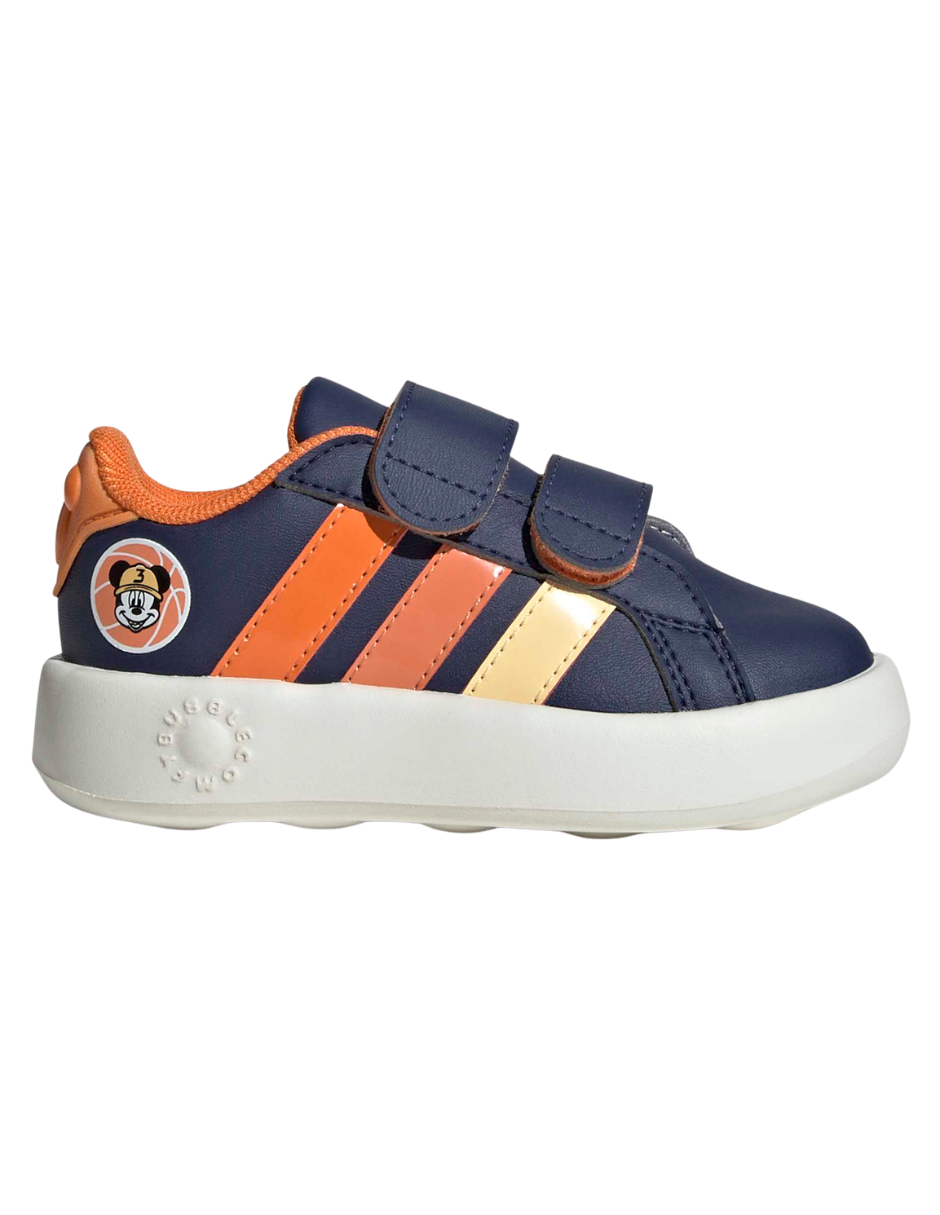Tenis Adidas Grand Court Mickey CF I Azules para Niño