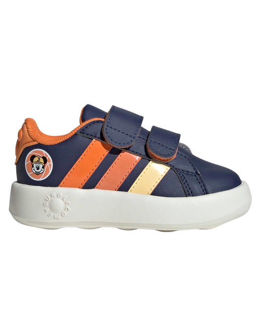 Tenis Adidas Grand Court Mickey CF I Azules para Niño