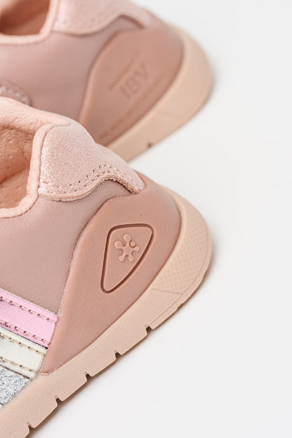 ZAPATO NIÑA FRANJAS DOS VELCROS
