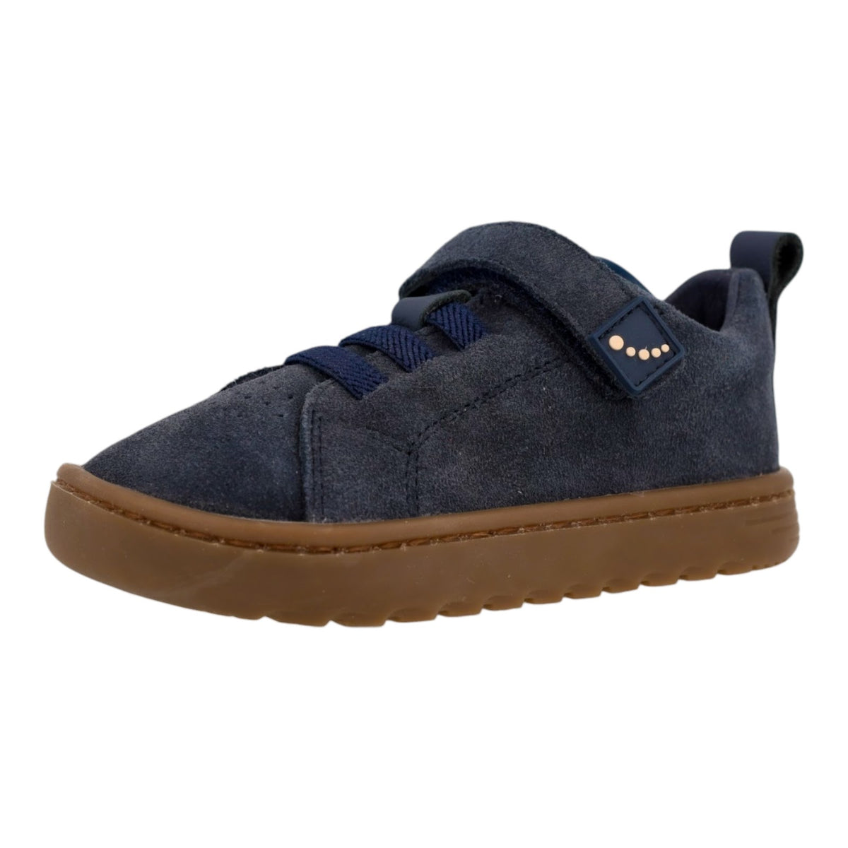 Zapato Deportivo Barefoot Blanditos Color Marino Para Niña