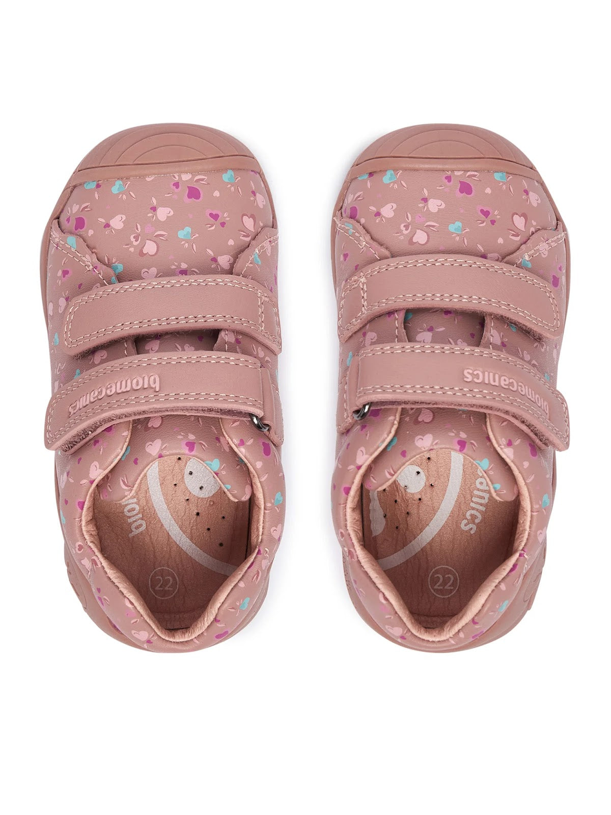 ZAPATO NIÑA ESTAMPADO DOS VELCROS