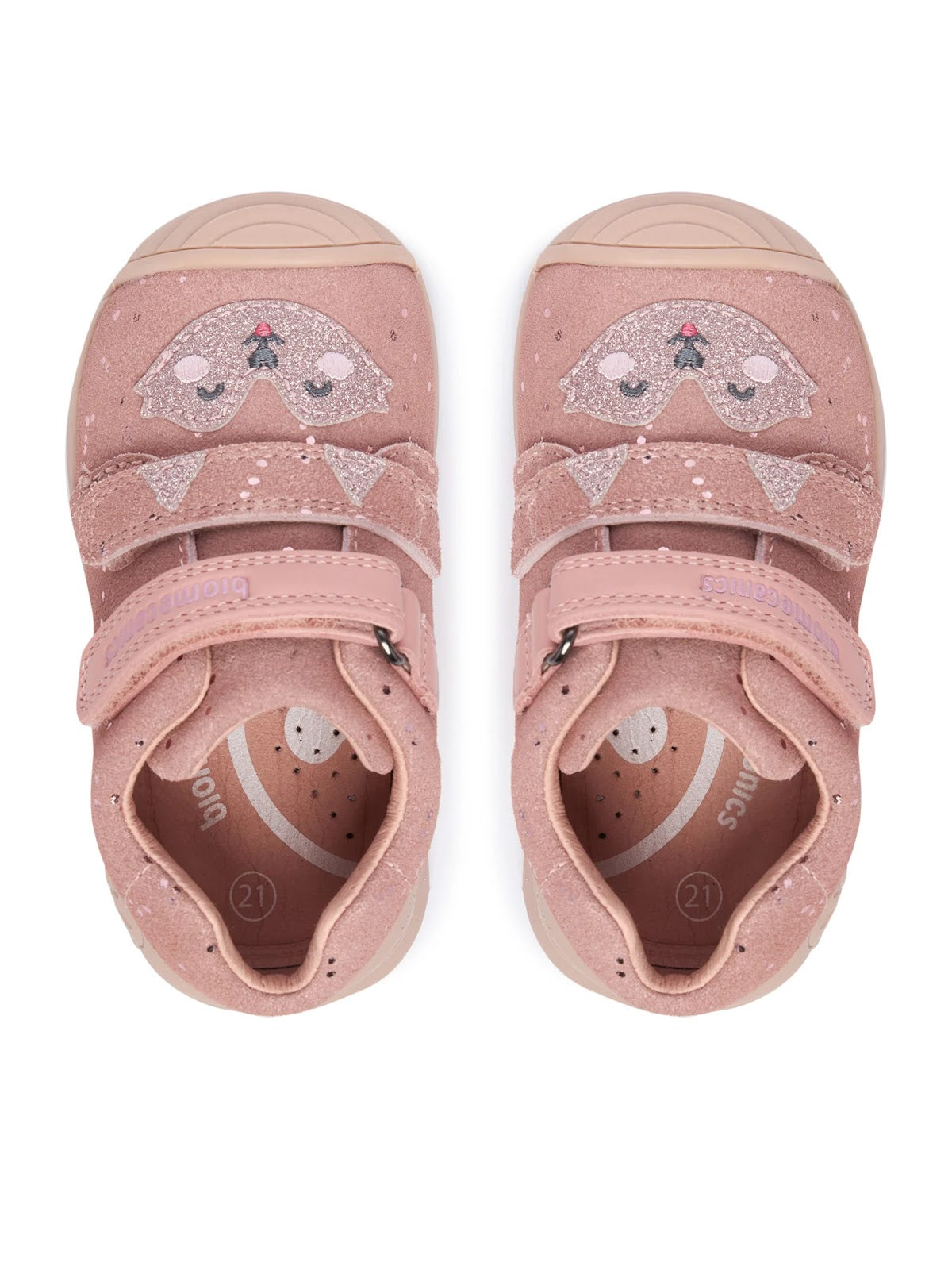 ZAPATO NIÑA LAMINADO DOS VELCROS