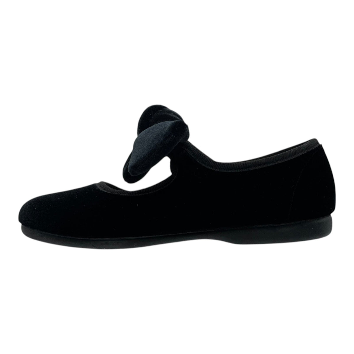 ZAPATO NIÑA BANDA MOÑO/TERCIOPELO