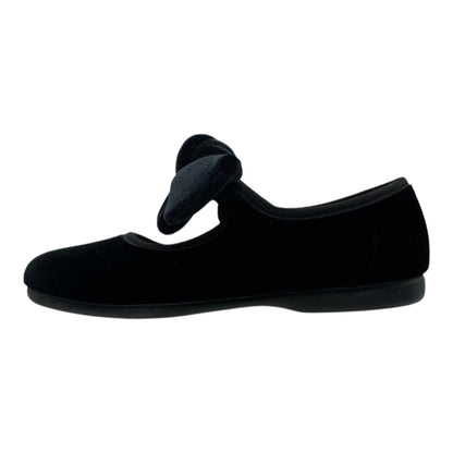 ZAPATO NIÑA BANDA MOÑO/TERCIOPELO