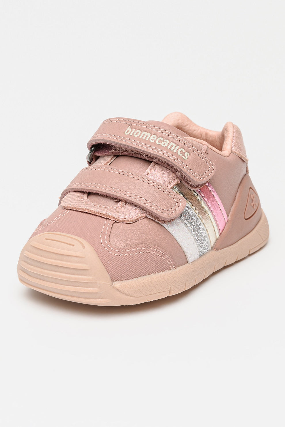 ZAPATO NIÑA FRANJAS DOS VELCROS