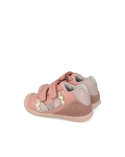 ZAPATO NIÑA CASUAL PETALOS DOS VELCROS