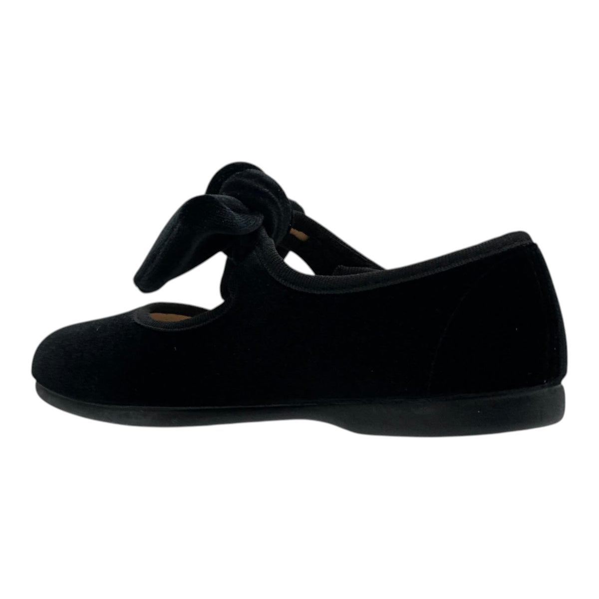 ZAPATO NIÑA BANDA MOÑO/TERCIOPELO