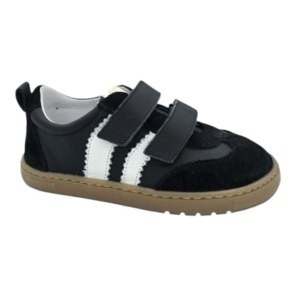 Zapato Deportivo Barefoot Blanditos Color Negro Para Niña